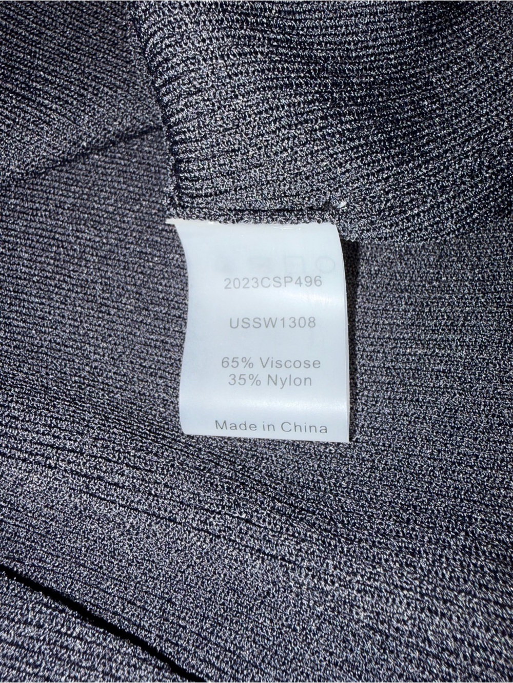 Universal Standard Black Open-Front Ribbed Cardigan - Picture 7 of 7